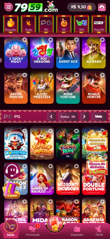 casino depósito mínimo 5 reais 